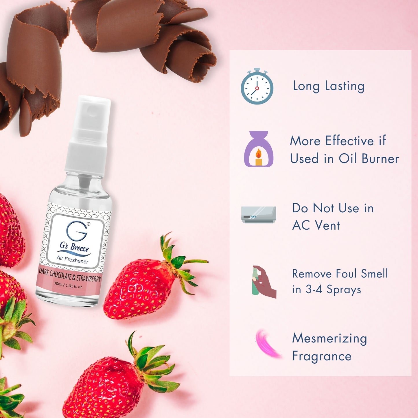 Dark Chocolate & Strawberry Air Spray