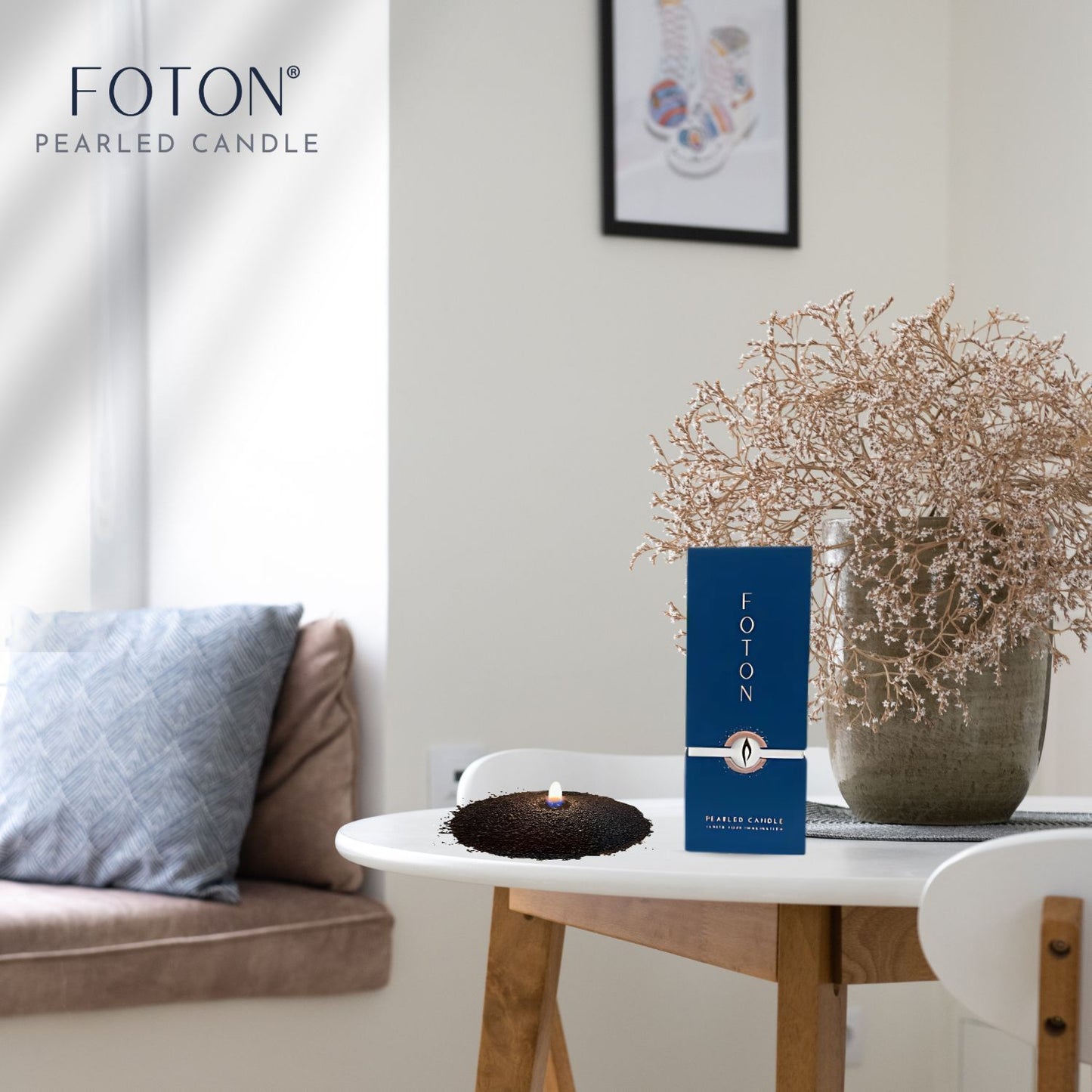 FOTON® Candle - Black - Unscented