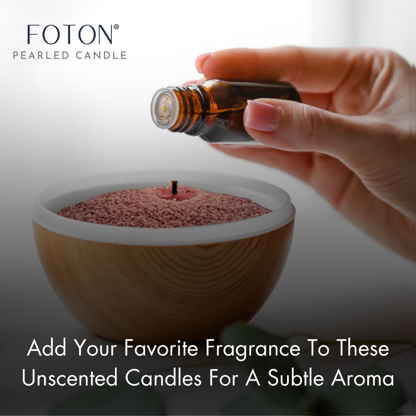 FOTON® Candle - Desert Rose - Unscented