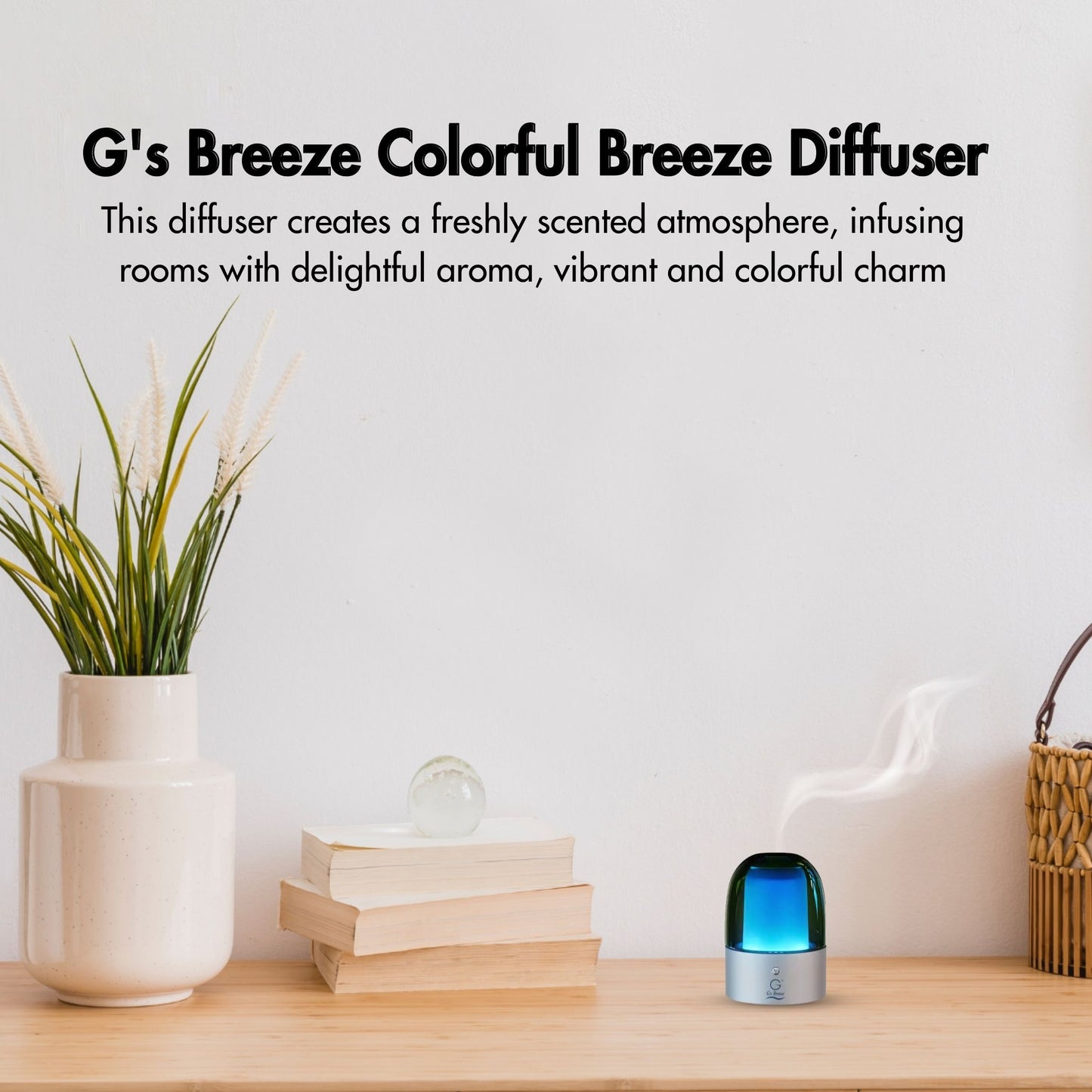 Colorful Breeze - Fragrance Oil Diffuser - PRE-ORDER NOW - Ships 3/15/2025