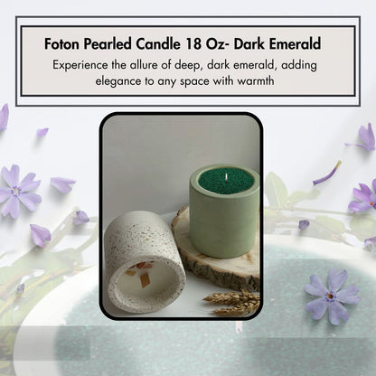 FOTON® Candle - Dark Emerald - Unscented