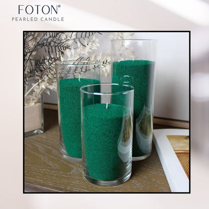 FOTON® Candle - Dark Emerald - Unscented