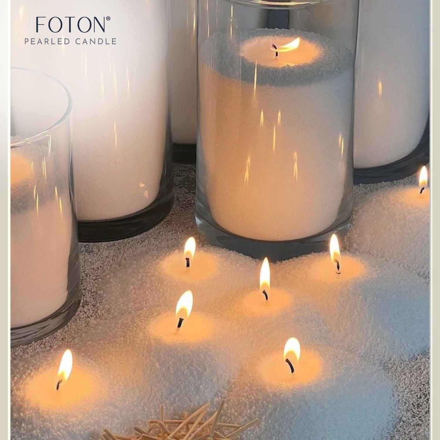 FOTON® Candle - Marble - Unscented