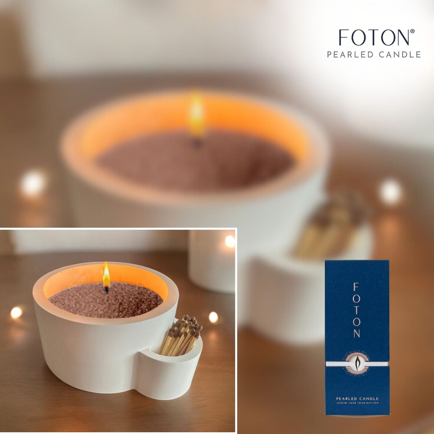 FOTON® Candle - Pecan - Unscented